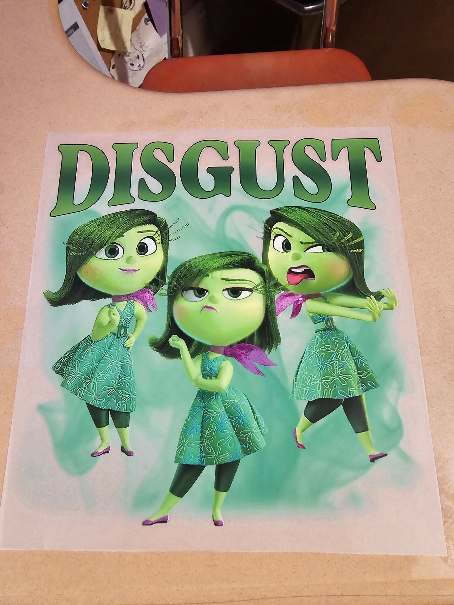 E11 Disgust DTF