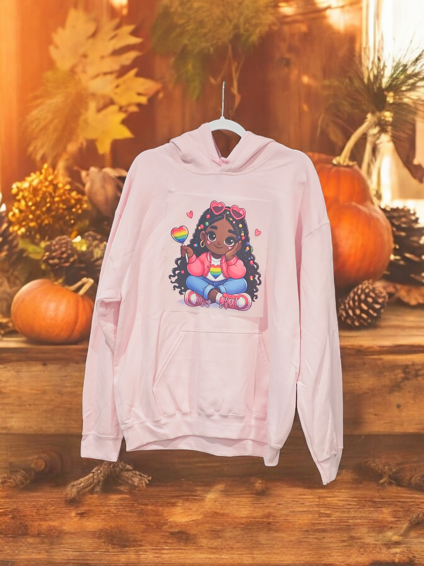 HD2 Lollipop Girl Hoodie Comfortable Womenswear Sweaters Winter Women