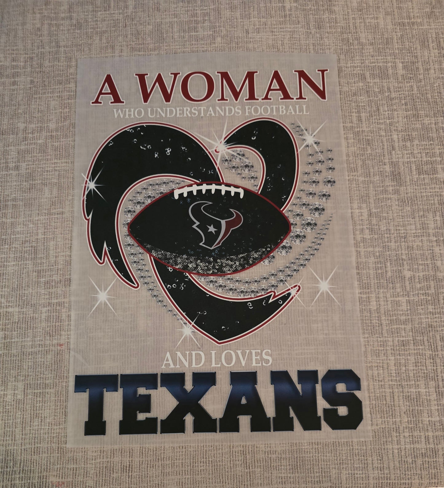 FB15 Woman Love Texans DTF