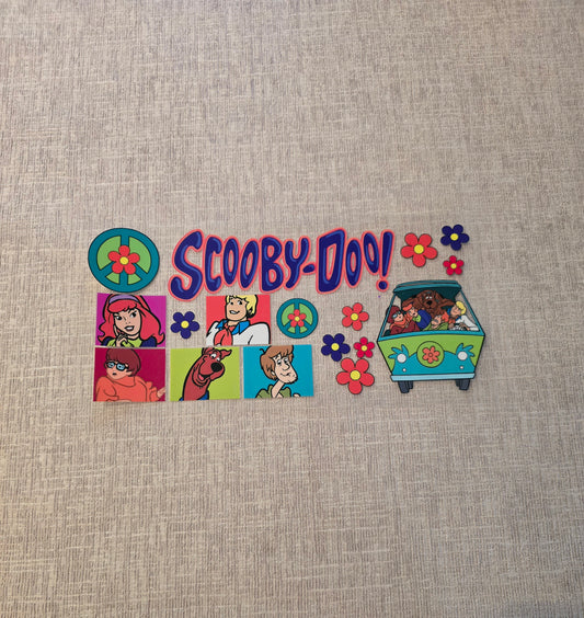 41 Scooby UVDTF Sticker Vinyl 16 oz