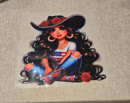 E6 Cowgirl DTF