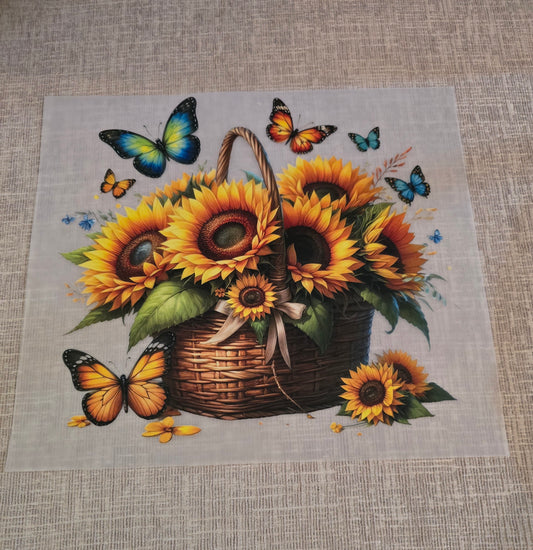Sunflowers DTF