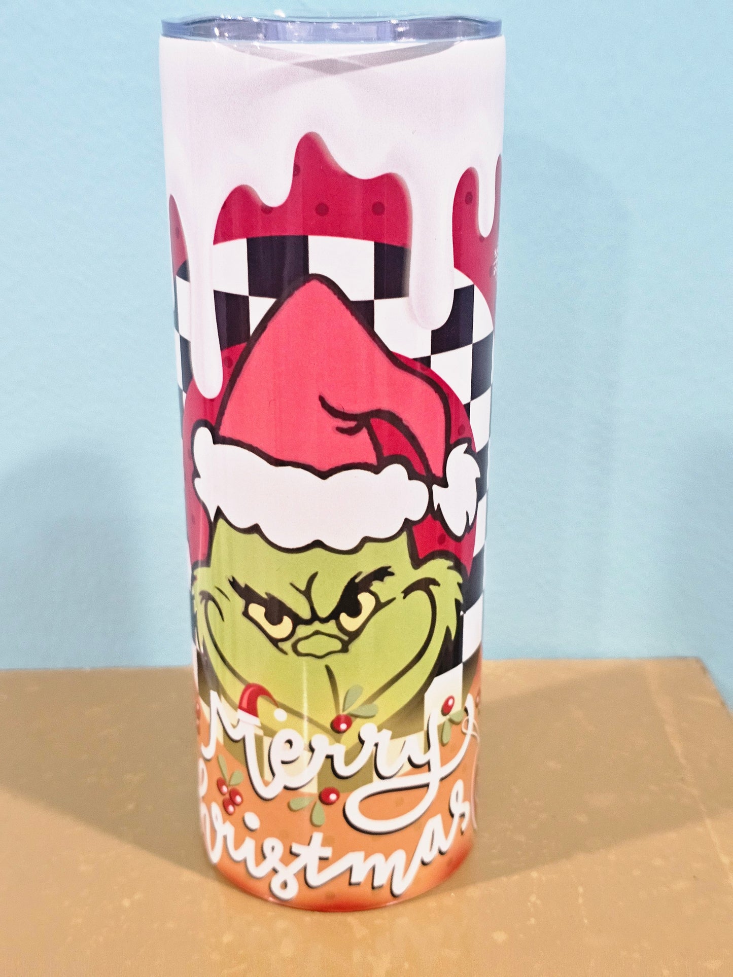 Grinch Merry Christmas Tumbler