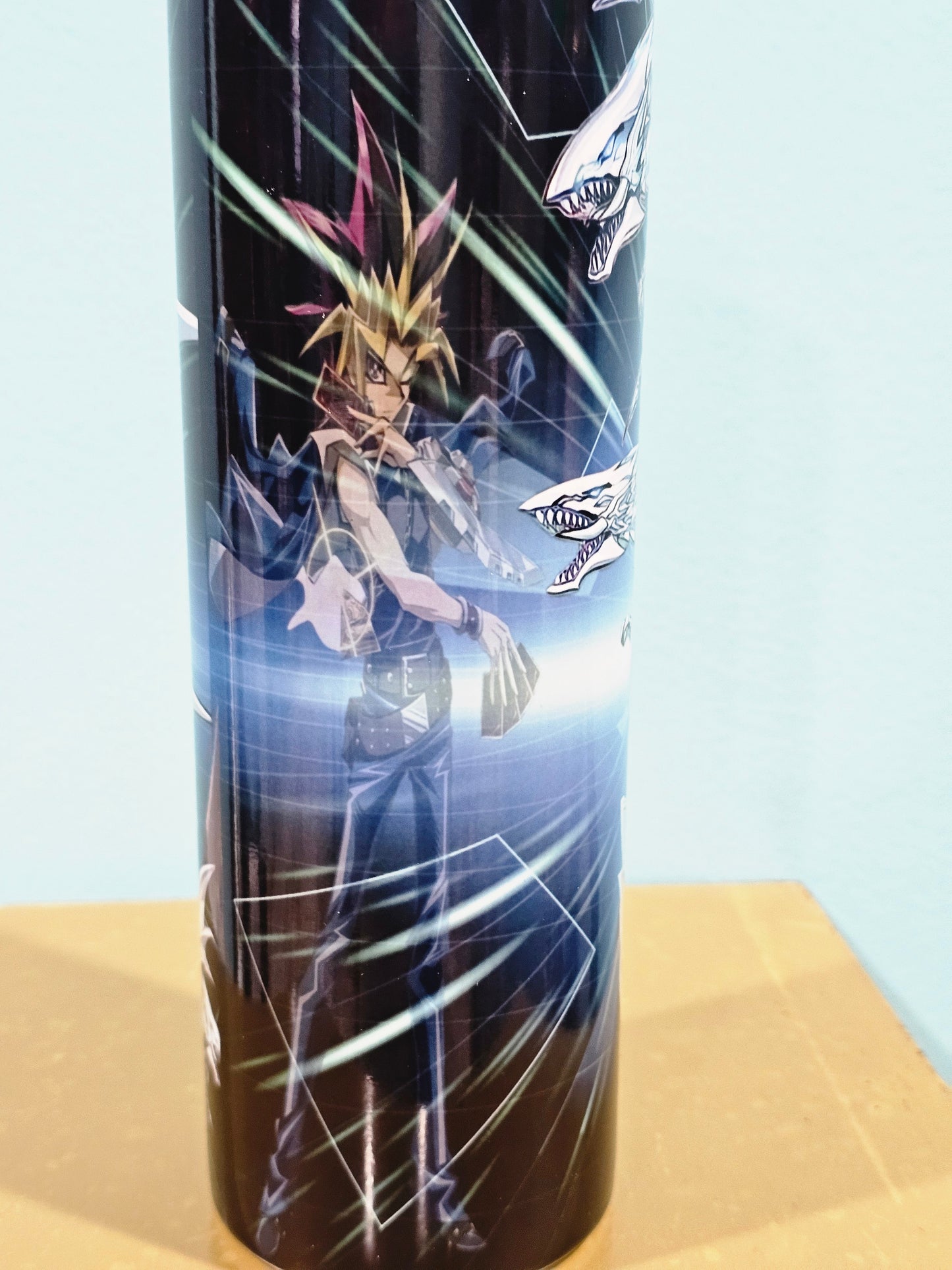 Blue Eyes YuGiHo Tumbler