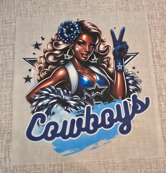 FB22 Cowboys Girl DTF Regular